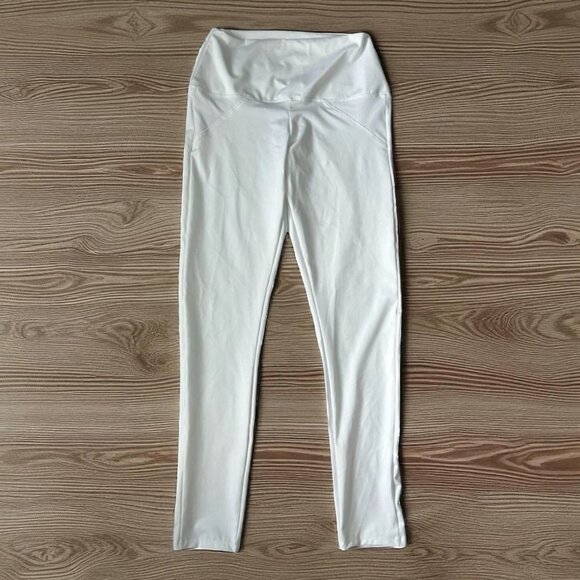 LUCKY IN LOVE x Bethanie Mattek Sands White Workout Leggings Sz M NEW with tags - Picture 1 of 7